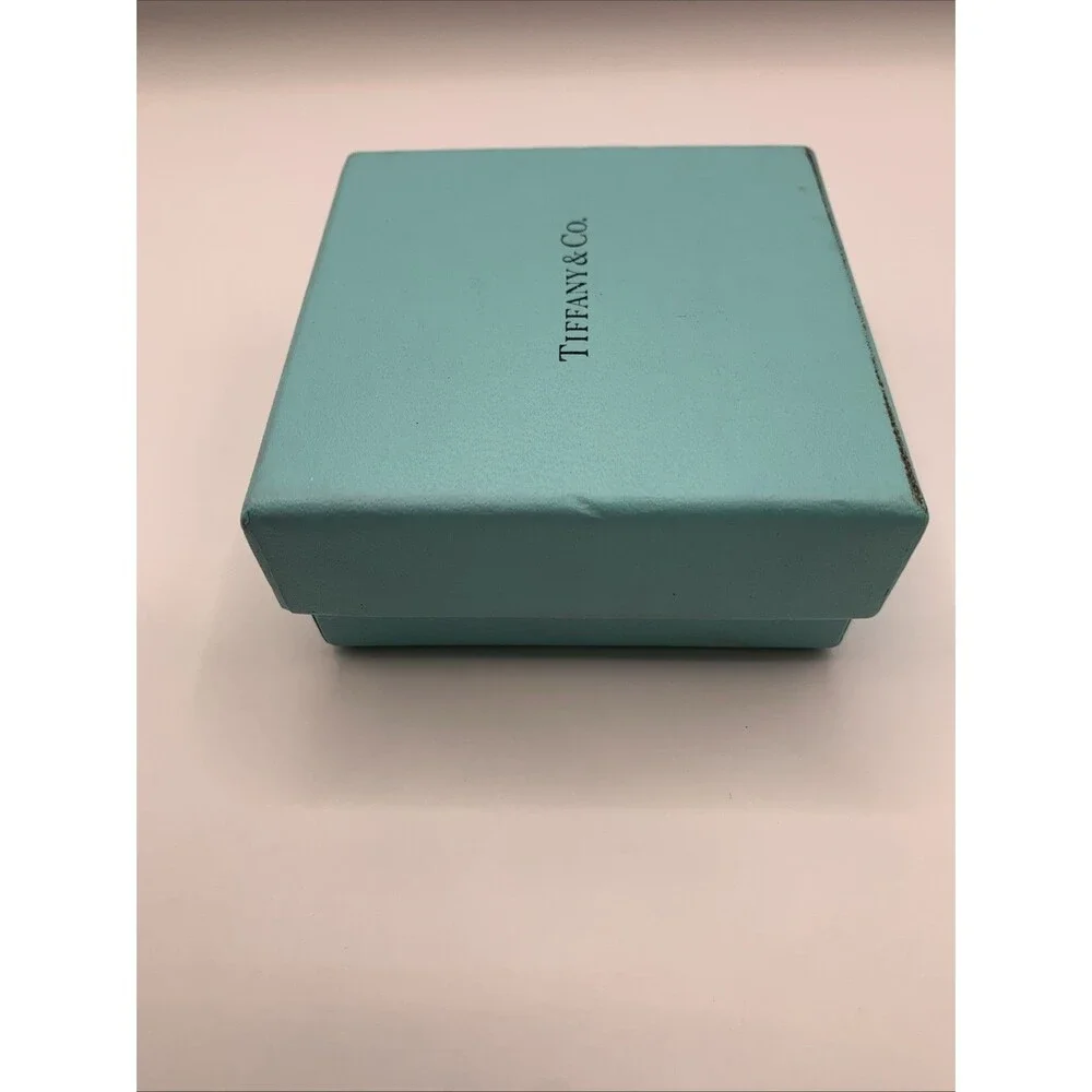 Tiffany & Co Jewelry Gift Box Teal Blue 3